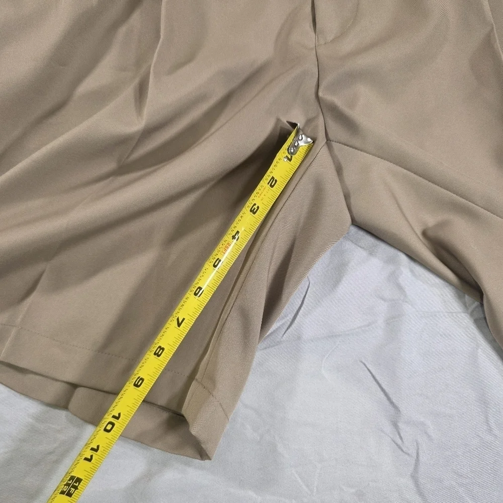 Jos. A. Bank Beige Pleat Front Traveler Shorts